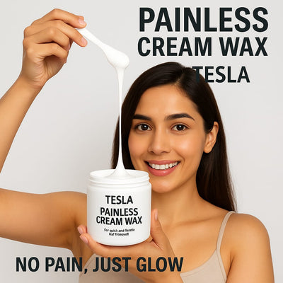 Tesla Painless Cream Wax – Simple & Gentle Hair Removal (400ml)