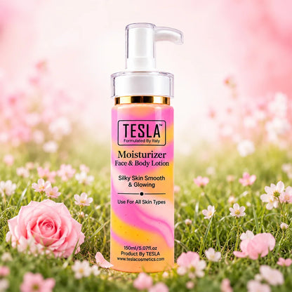Tesla Moisturizer – Face & Body Lotion | 150ml
